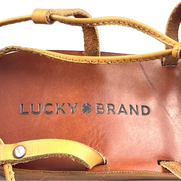 Lucky Brand Gladiator Sandals Size 8.5 - Picture 7 of 8